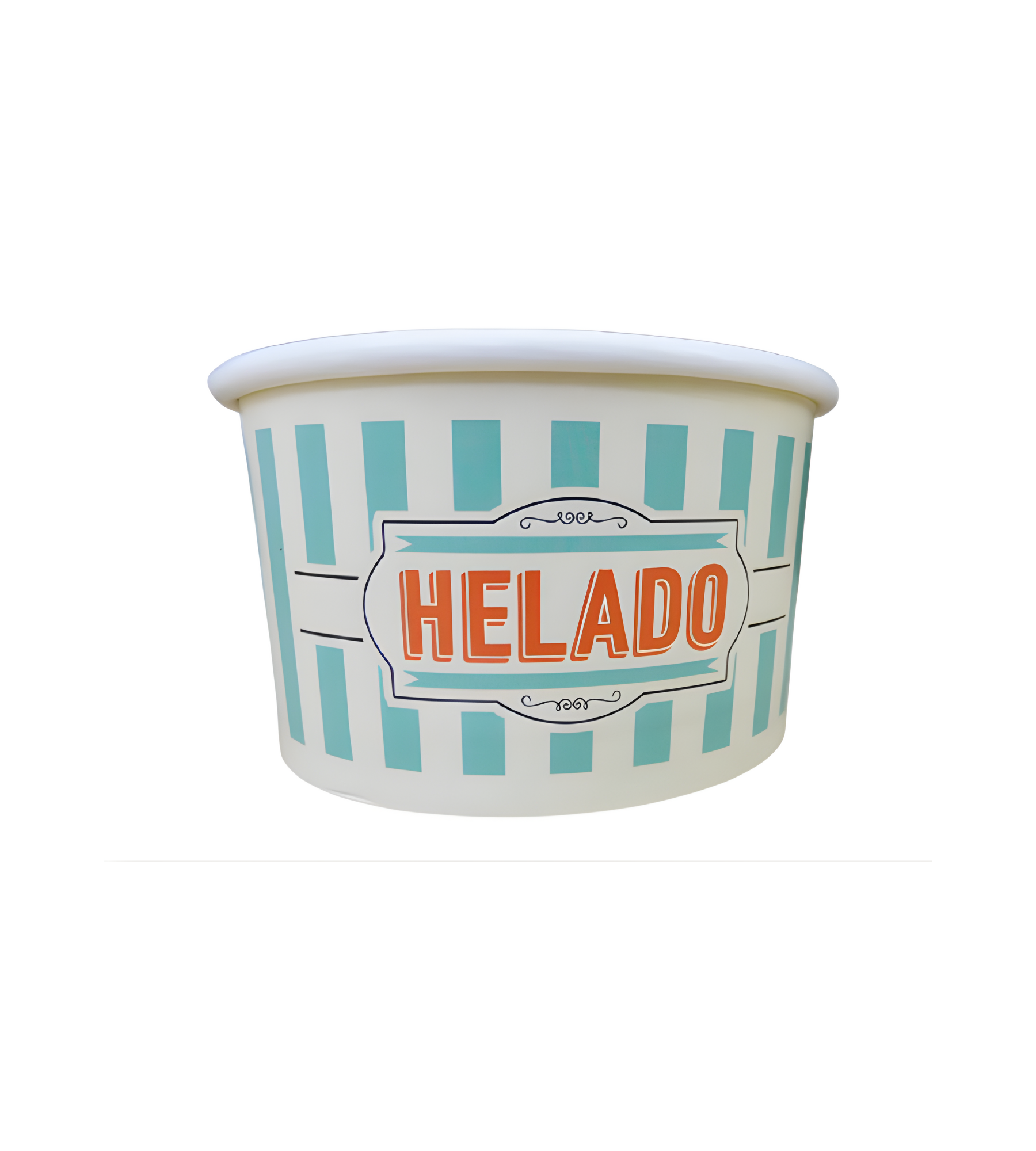 Pote con impresion generica