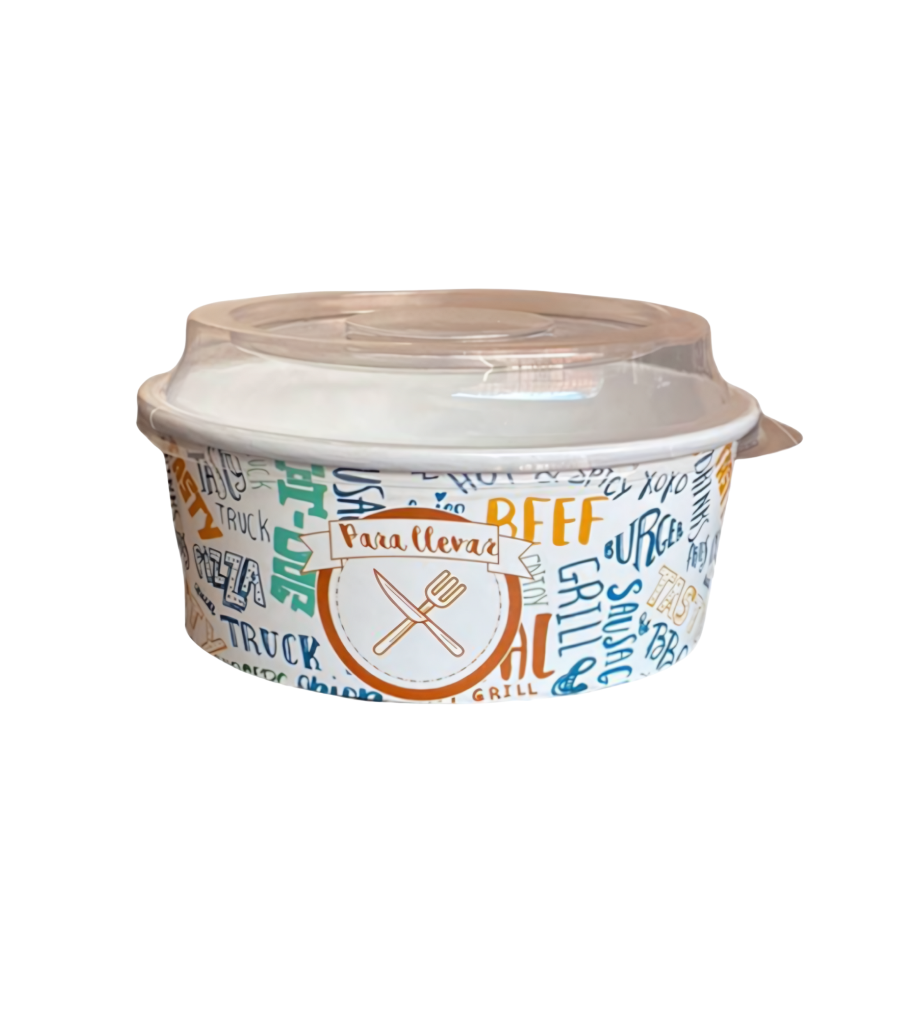 Ensaladeras con impresión generica 1